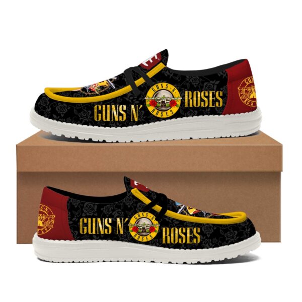 Tubopro Guns N Roses Hey Dude Shoes For Men And Women - Image 3