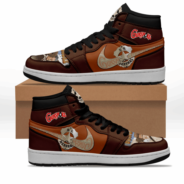 Tubopro Gunsmoke AJ1 High Sneakers Shoes For Men And Women - Image 3