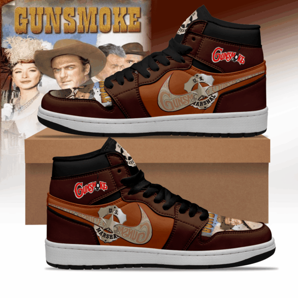 Tubopro Gunsmoke AJ1 High Sneakers Shoes For Men And Women