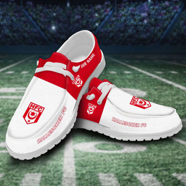 Tubopro Hallescher FC Personalized Hey Dude Shoes For Men And Women