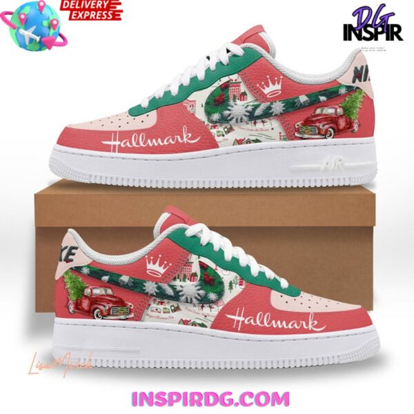 Tubopro Hallmark Christmas Wonderland Air Low-Top Sneakers Shoes For Men And Women - Image 2