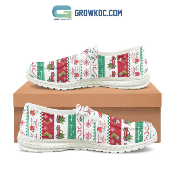 Tubopro Hallmark Its A Christmas Personalized Hey Dude Shoes For Men And Women - Image 2