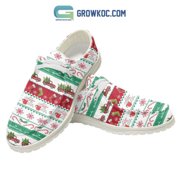 Tubopro Hallmark Its A Christmas Personalized Hey Dude Shoes For Men And Women - Image 3