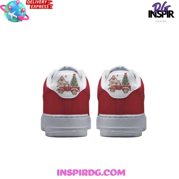 Tubopro Hallmark Merry Christmas Air Low-Top Sneakers Shoes For Men And Women - Image 4