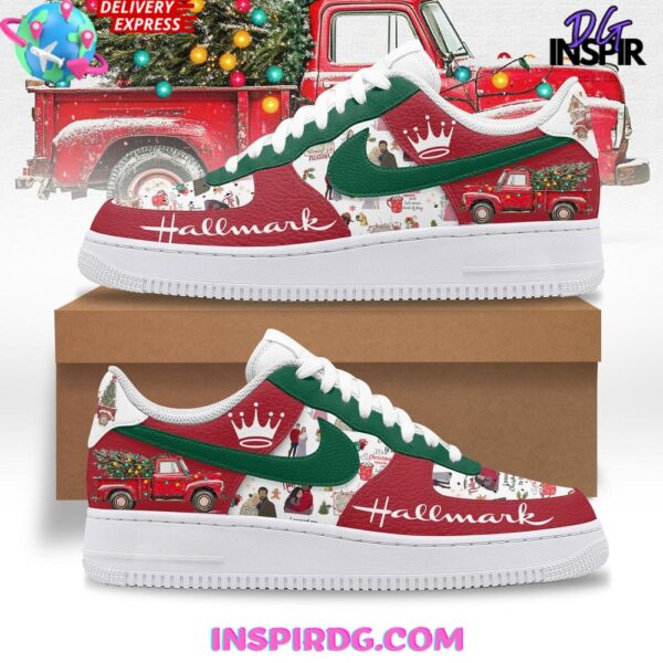 Tubopro Hallmark Merry Christmas Air Low-Top Sneakers Shoes For Men And Women