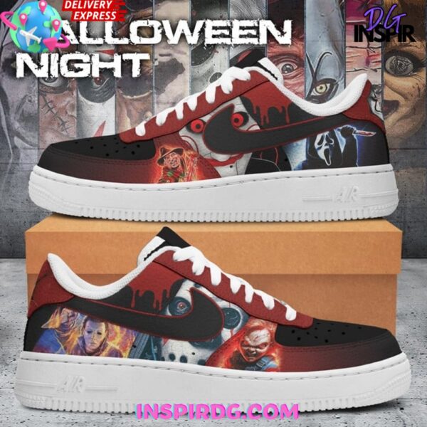 Tubopro Halloween Night Air Low-Top Sneakers Shoes For Men And Women