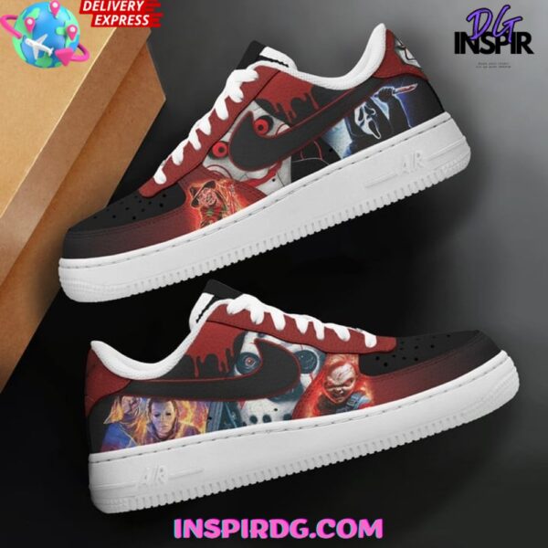 Tubopro Halloween Night Air Low-Top Sneakers Shoes For Men And Women - Image 4