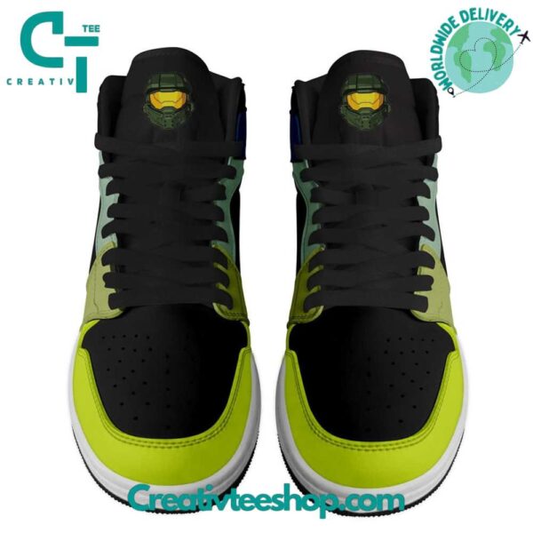 Tubopro Halo Finish The Fight AJ1 High Sneakers Shoes For Men And Women - Image 2