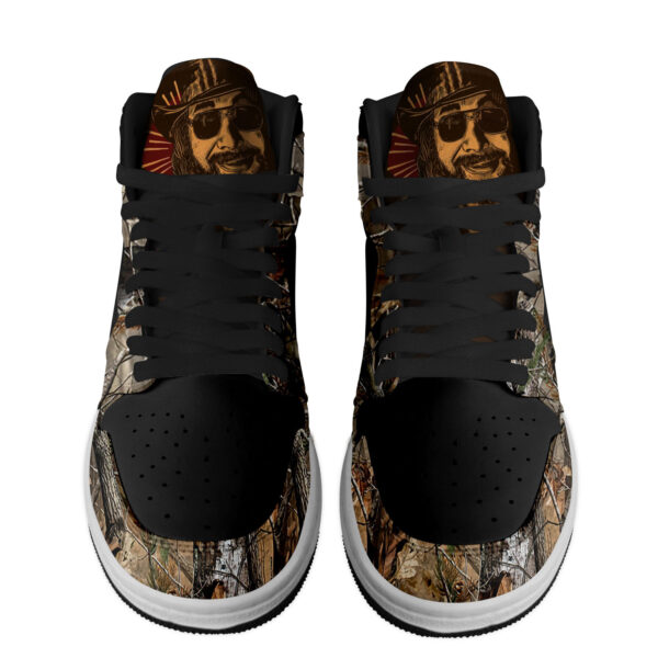 Tubopro Hank Williams Jr AJ1 High Sneakers Shoes For Men And Women - Image 3