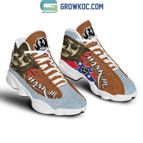Tubopro Hank Williams Jr. AJ13 Sneakers Shoes For Men And Women - Image 2