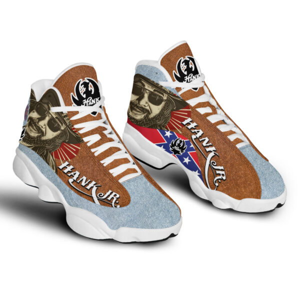 Tubopro Hank Williams JR AJ13 Sneakers Shoes For Men And Women - Image 3