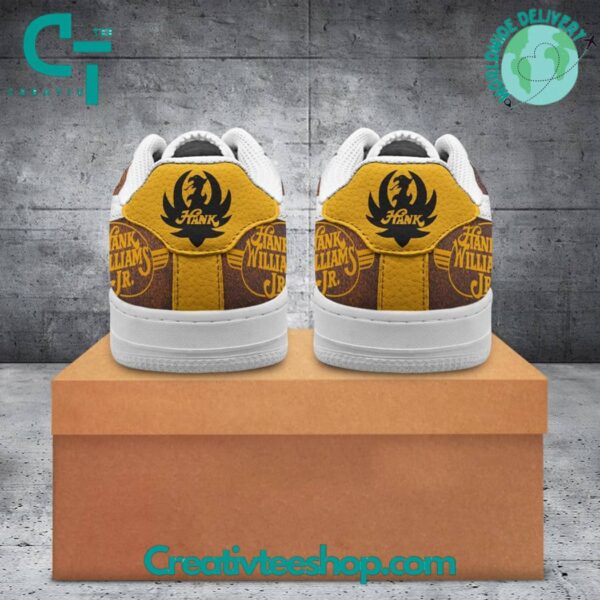 Tubopro Hank Williams Jr Nike Air Low-Top Sneakers Shoes For Men And Women - Image 3