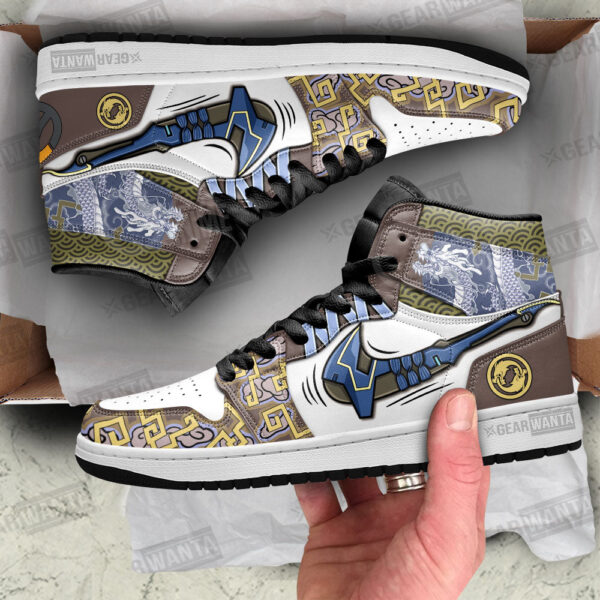 Tubopro Hanzo Overwatch AJ1 High Sneakers Shoes For Men And Women - Image 3