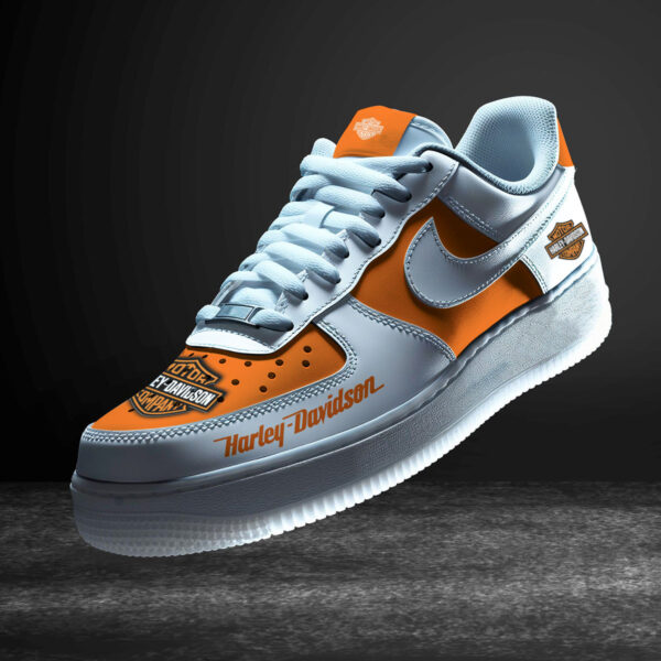 Tubopro Harley Davidson Air Low-Top Sneakers Shoes For Men And Women