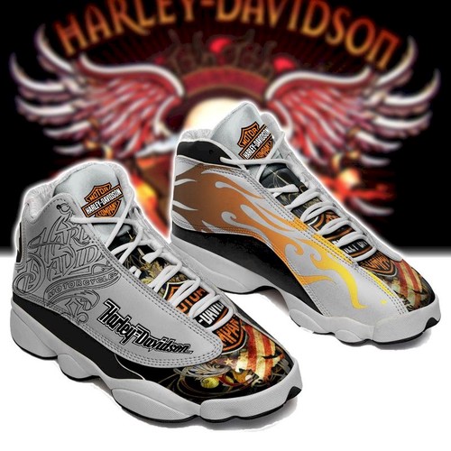 Tubopro Harley Davidson AJ13 Sneakers Shoes For Men And Women