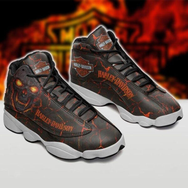 Tubopro Harley Davidson AJ13 Sneakers Shoes For Men And Women