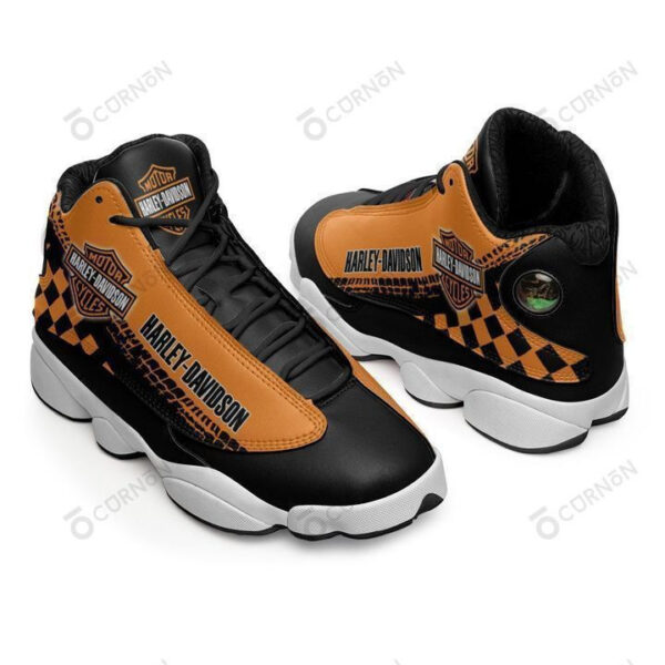 Tubopro Harley Davidson AJ13 Sneakers Shoes For Men And Women - Image 4
