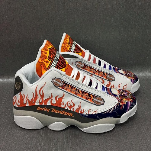 Tubopro Harley Davidson AJ13 Sneakers Shoes For Men And Women