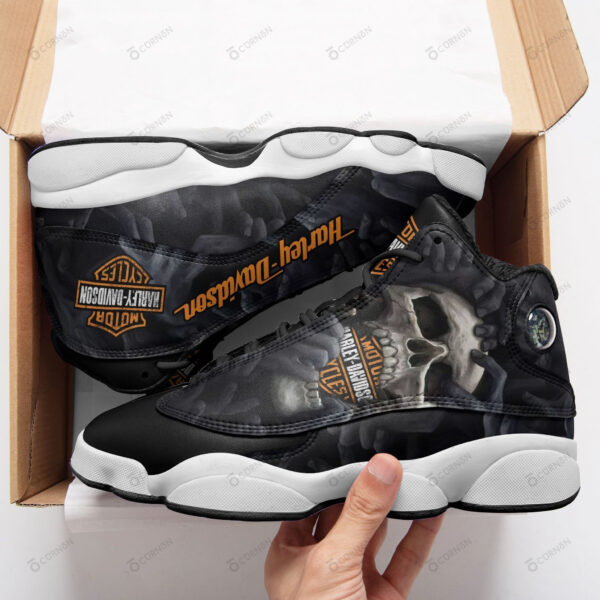 Tubopro Harley Davidson AJ13 Sneakers Shoes For Men And Women - Image 2