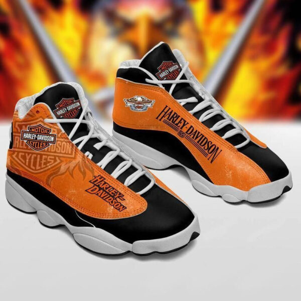 Tubopro Harley Davidson AJ13 Sneakers Shoes For Men And Women