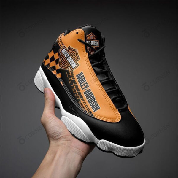 Tubopro Harley Davidson AJ13 Sneakers Shoes For Men And Women - Image 3