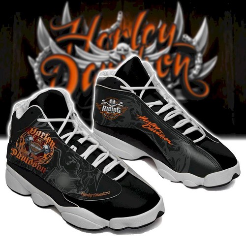 Tubopro Harley Davidson AJ13 Sneakers Shoes For Men And Women
