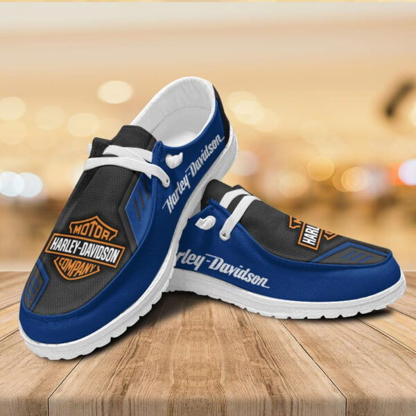 Tubopro Harley-Davidson Personalized Hey Dude Shoes For Men And Women