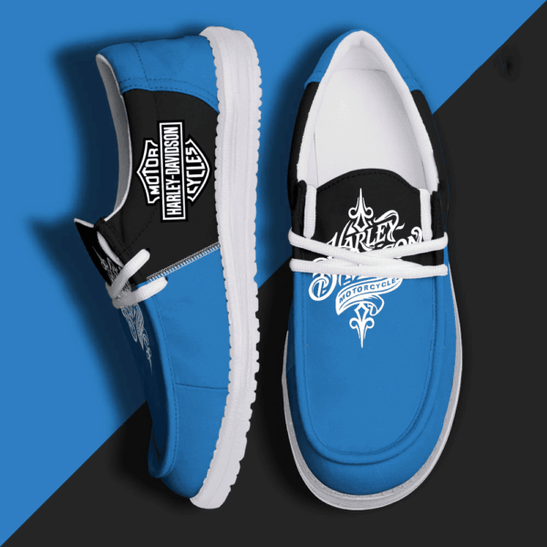 Tubopro Harley Davidson Personalized Hey Dude Shoes For Men And Women