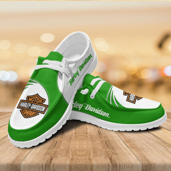 Tubopro Harley-Davidson Personalized Hey Dude Shoes For Men And Women