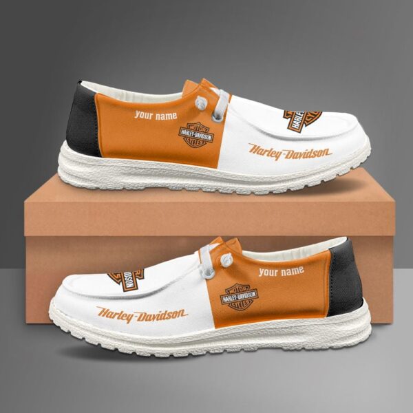Tubopro Harley-Davidson Personalized Hey Dude Shoes For Men And Women - Image 2
