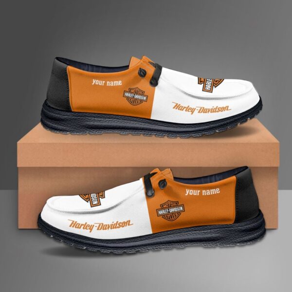 Tubopro Harley-Davidson Personalized Hey Dude Shoes For Men And Women - Image 5