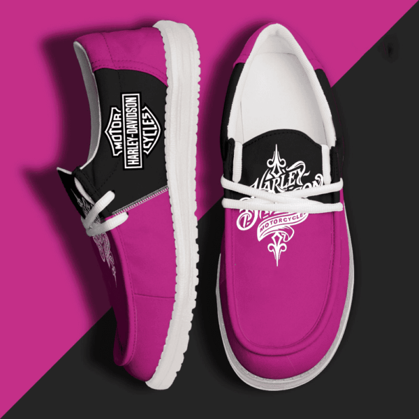 Tubopro Harley Davidson Personalized Hey Dude Shoes For Men And Women