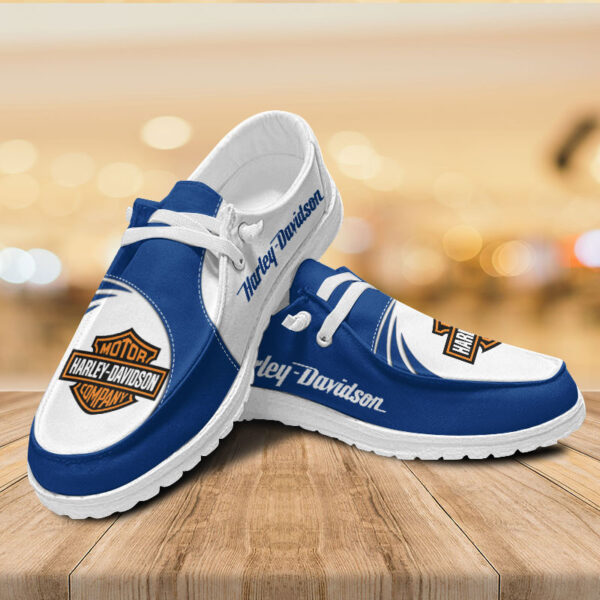 Tubopro Harley-Davidson Personalized Hey Dude Shoes For Men And Women