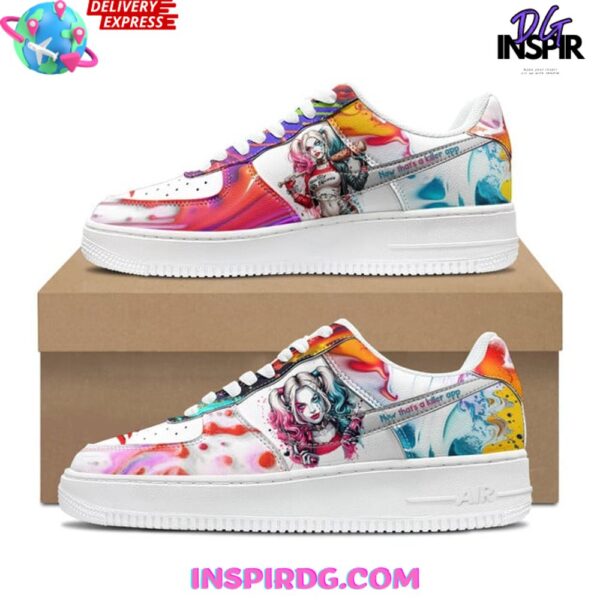 Tubopro Harley Quinn Air Low-Top Sneakers Shoes For Men And Women