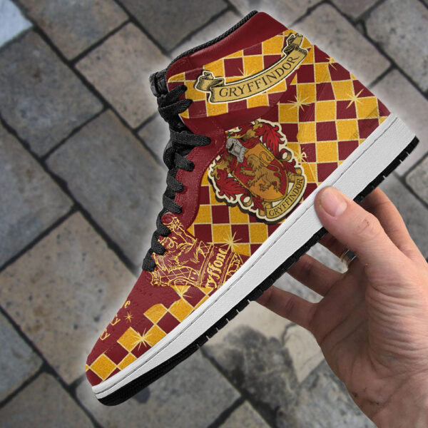 Tubopro Harry Potter AJ1 High Sneakers Shoes For Men And Women - Image 3