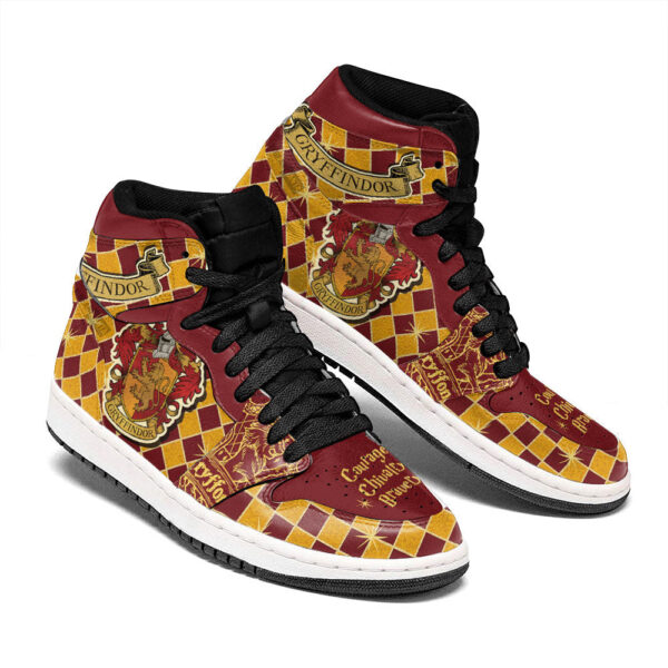 Tubopro Harry Potter AJ1 High Sneakers Shoes For Men And Women - Image 2