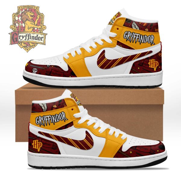 Tubopro Harry Potter Gryffindor AJ1 High Sneakers Shoes For Men And Women
