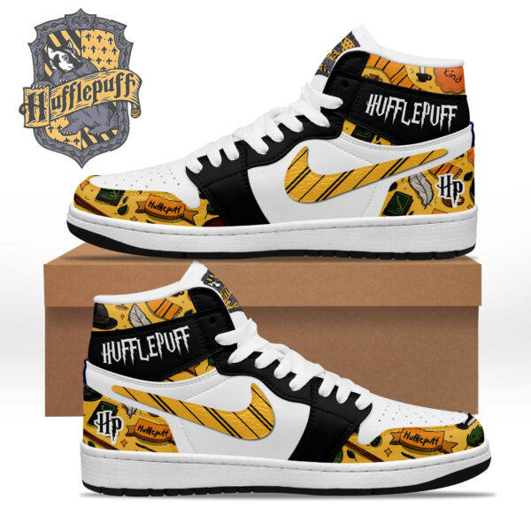 Tubopro Harry Potter Hufflepuff AJ1 High Sneakers Shoes For Men And Women