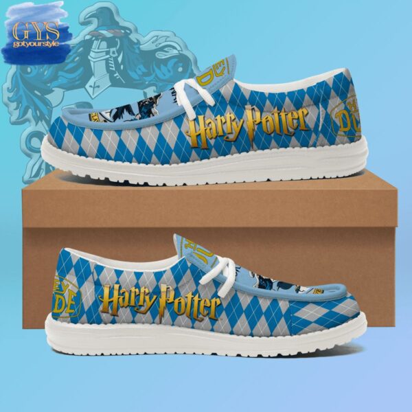 Tubopro Harry Potter Ravenclaw Personalized Hey Dude Shoes For Men And Women - Image 2