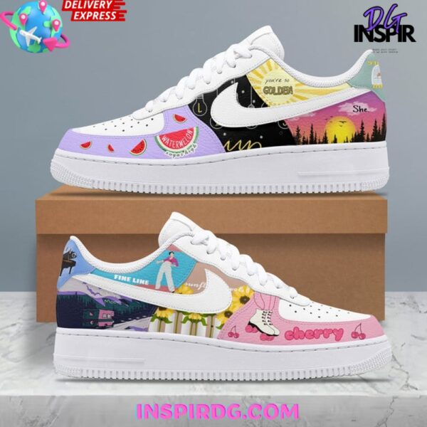 Tubopro Harry Styles Air Low-Top Sneakers Shoes For Men And Women - Image 3