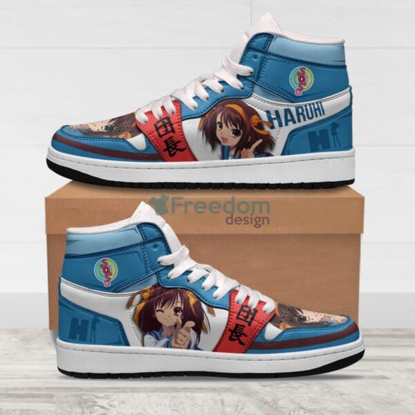Tubopro Haruhi Suzumiya AJ1 High Sneakers Shoes For Men And Women