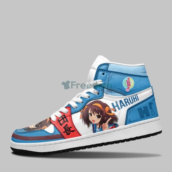 Tubopro Haruhi Suzumiya AJ1 High Sneakers Shoes For Men And Women - Image 4