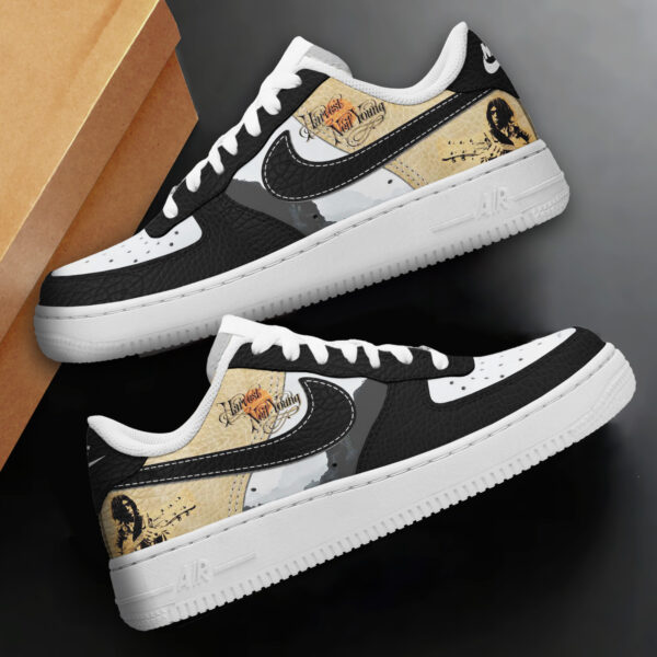 Tubopro Harvest Neil Young Air Low-Top Sneakers Shoes For Men And Women - Image 2