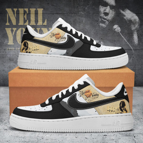 Tubopro Harvest Neil Young Air Low-Top Sneakers Shoes For Men And Women