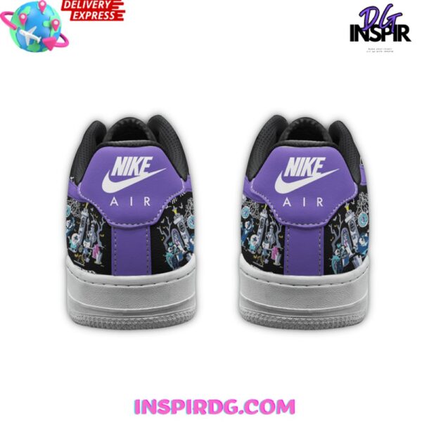 Tubopro Haunted Mansion Midnight Spook Air Low-Top Sneakers Shoes For Men And Women - Image 3