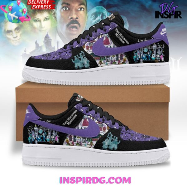 Tubopro Haunted Mansion Midnight Spook Air Low-Top Sneakers Shoes For Men And Women