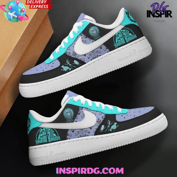 Tubopro Haunted Mansion Spectral Shadows Air Low-Top Sneakers Shoes For Men And Women - Image 2
