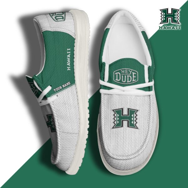 Tubopro Hawaii Rainbow Warriors Personalized Hey Dude Shoes For Men And Women