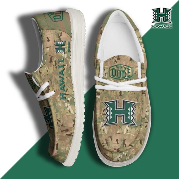 Tubopro Hawaii Rainbow Warriors Personalized Hey Dude Shoes For Men And Women