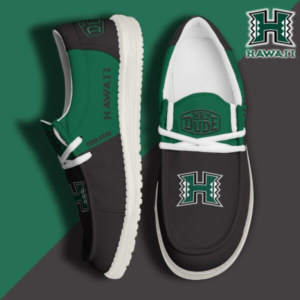 Tubopro Hawaii Rainbow Warriors Personalized Hey Dude Shoes For Men And Women